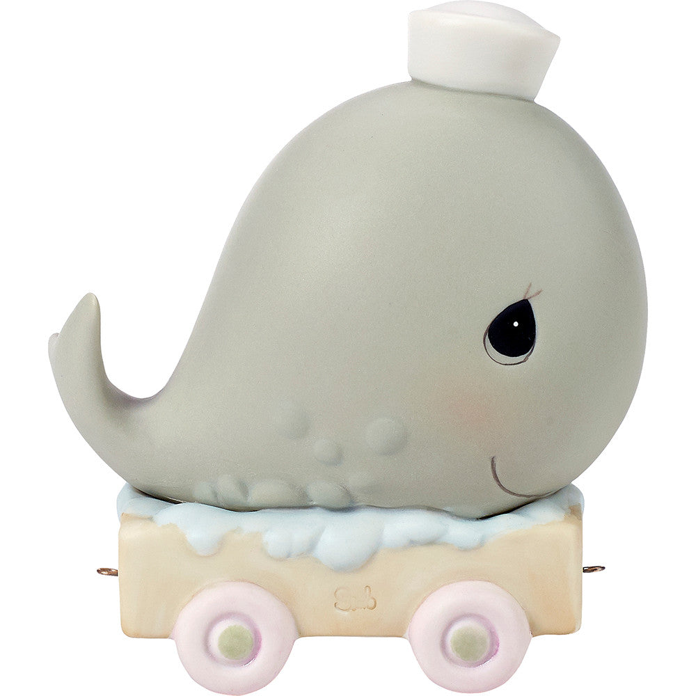 Birthday Train, Age 10, May Your Birthday Be Mammoth Figurine - Image