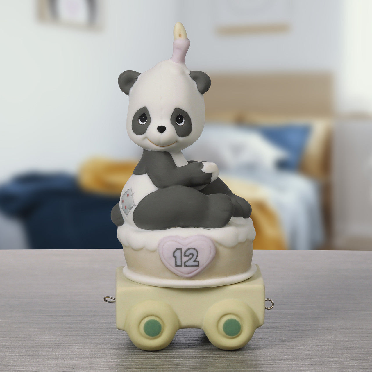 Birthday Train, Age 12, Give A Grin And Let The Fun Begin Figurine - Image