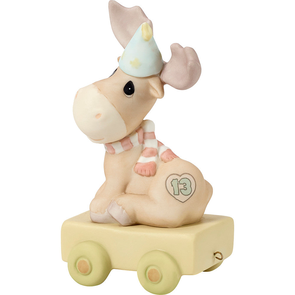 Birthday Train, Age 13, You Mean The Moose To Me Figurine - Image