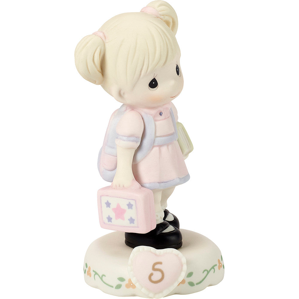 Growing In Grace, Age 5, Blonde Girl Figurine - Image