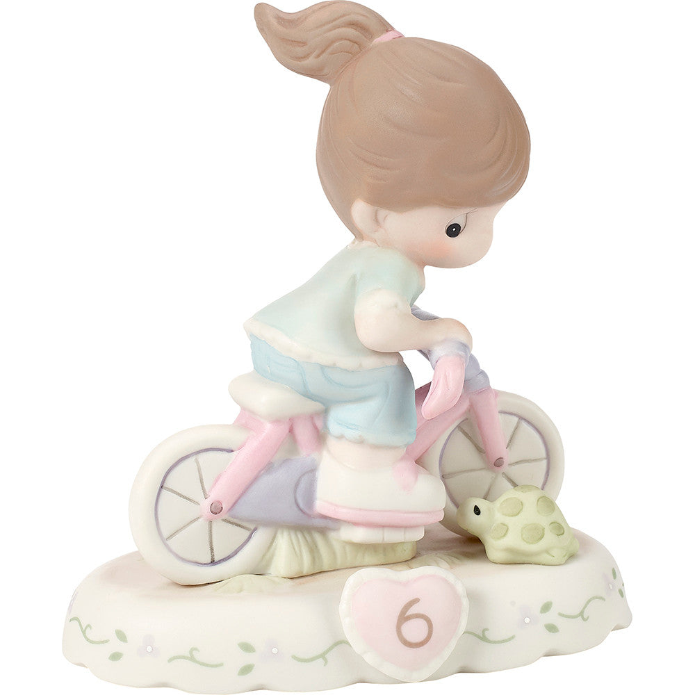 Growing In Grace, Age 6, Brunette Girl Figurine - Image