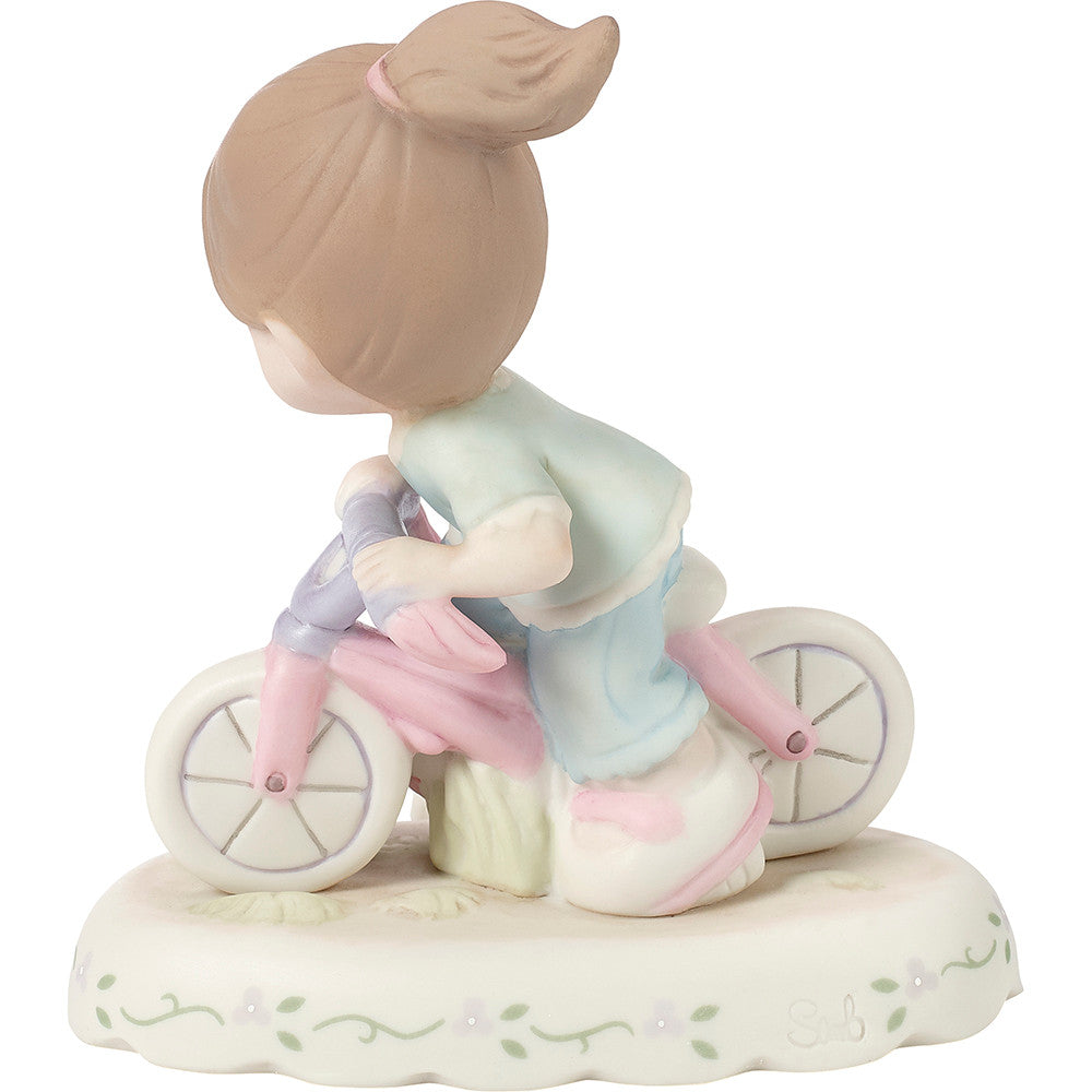 Growing In Grace, Age 6, Brunette Girl Figurine - Image