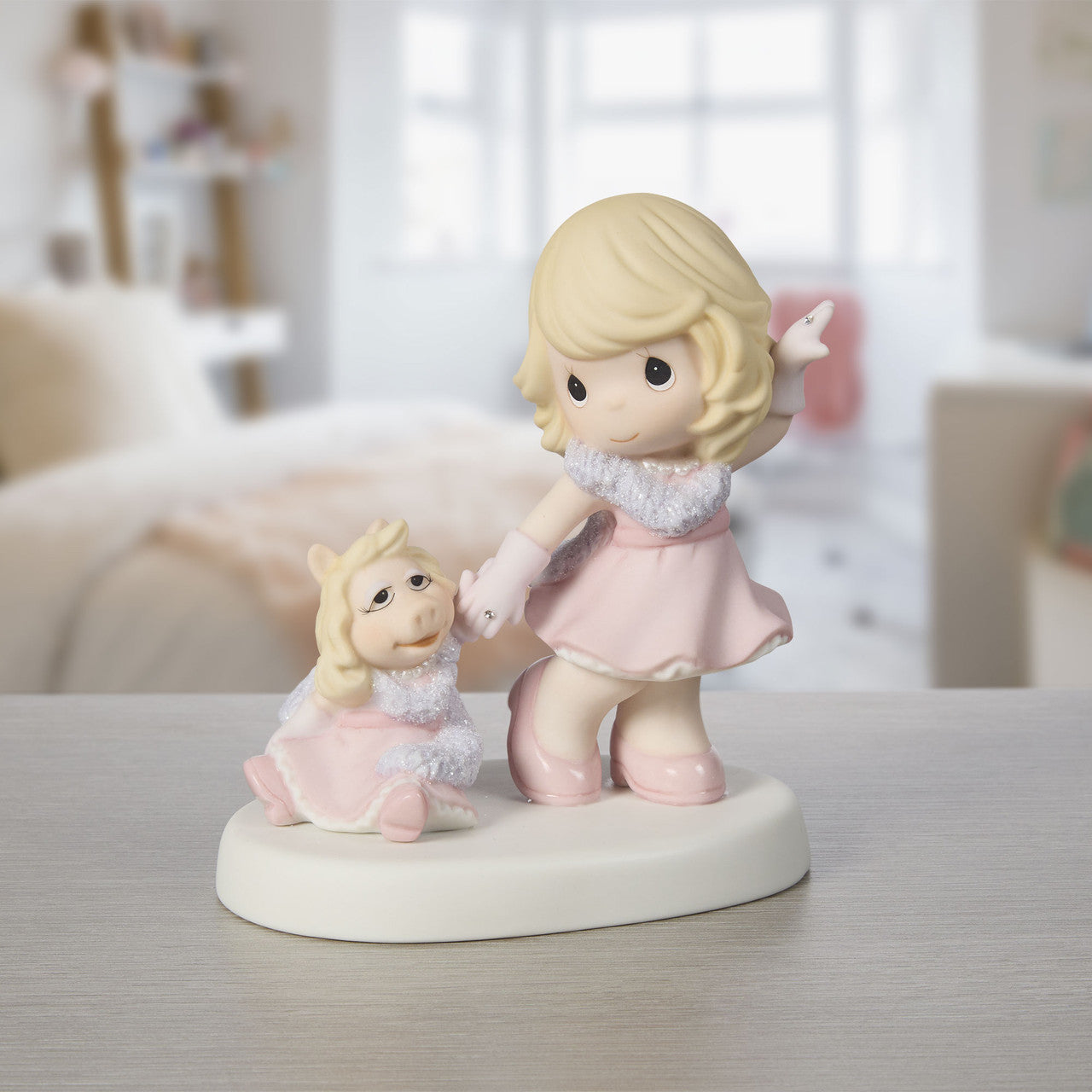 Our Friendship Is Fabulous Disney The Muppets Miss Piggy Figurine - Image