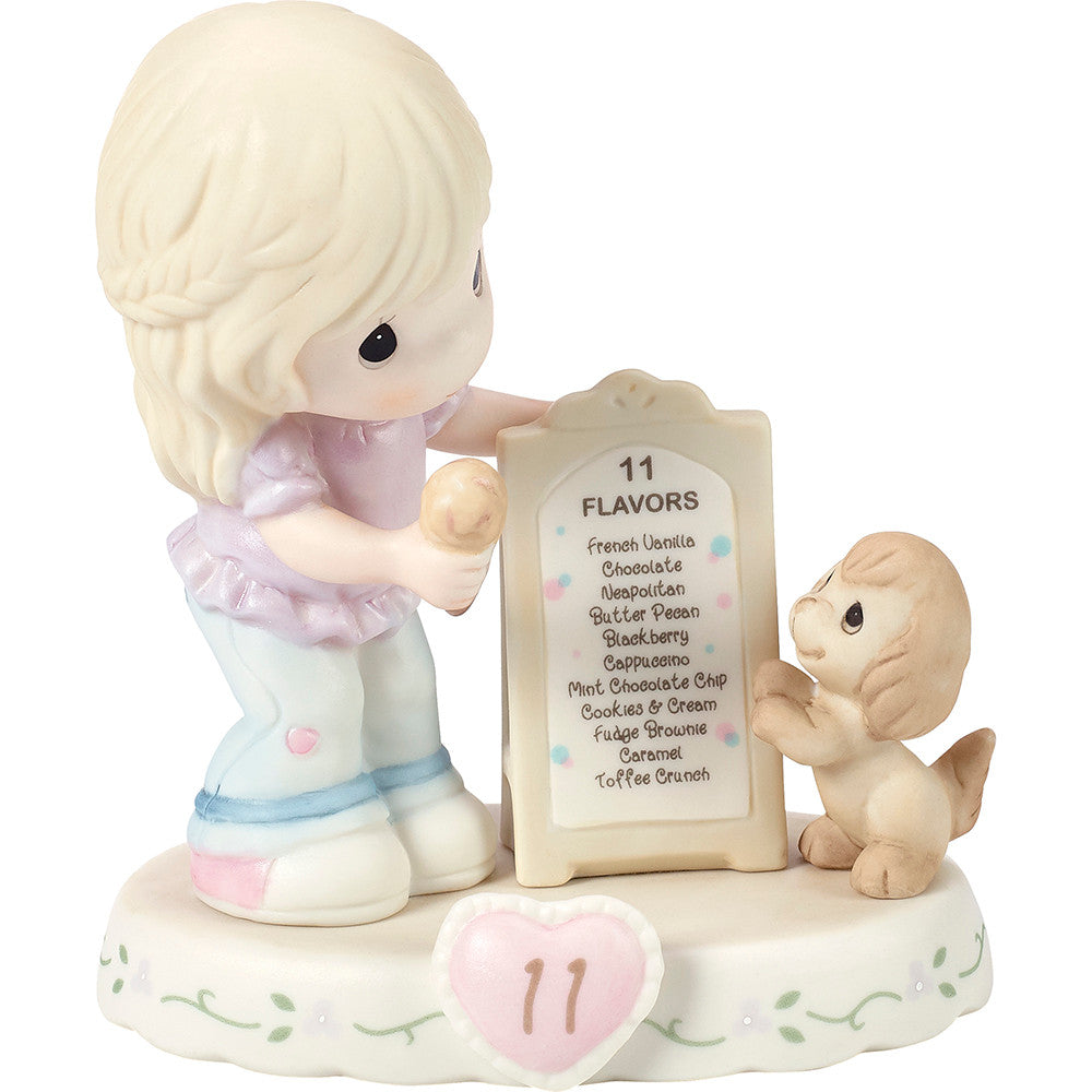 Growing In Grace, Age 11, Blonde Girl Figurine - Image