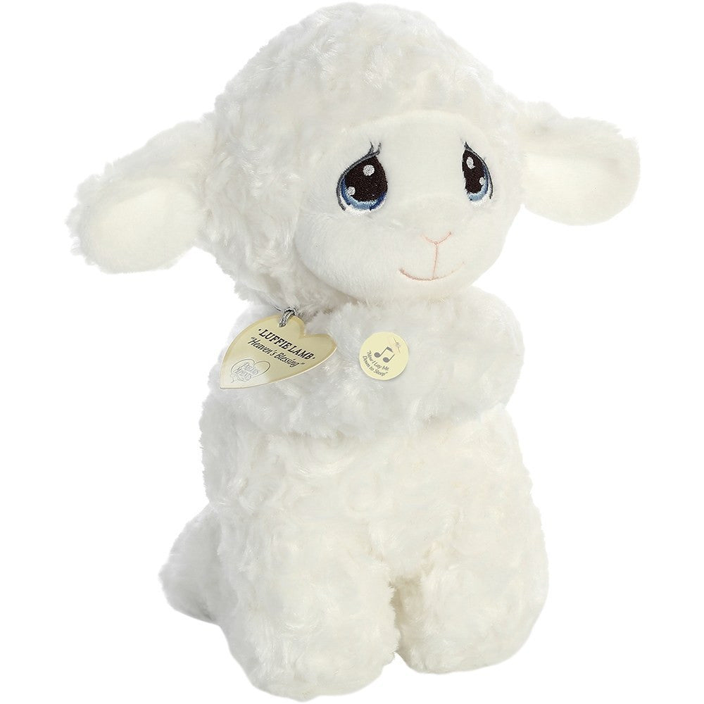Heaven’s Blessing, Praying Luffie Lamb Stuffed Animal, 10 inches - Image