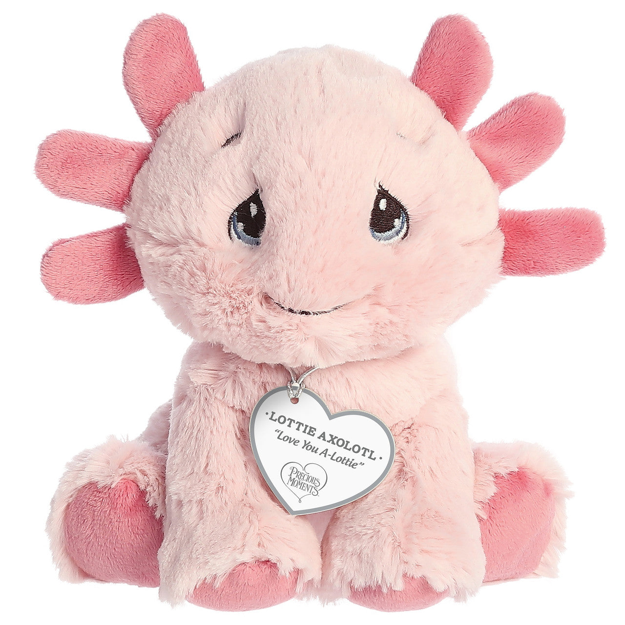 Love You A-Lottie – Lottie Axolotl Stuffed Animal - Image