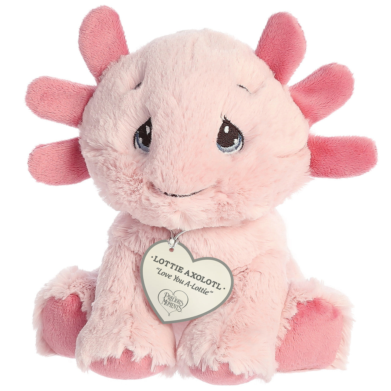 Love You A-Lottie – Lottie Axolotl Stuffed Animal - Image