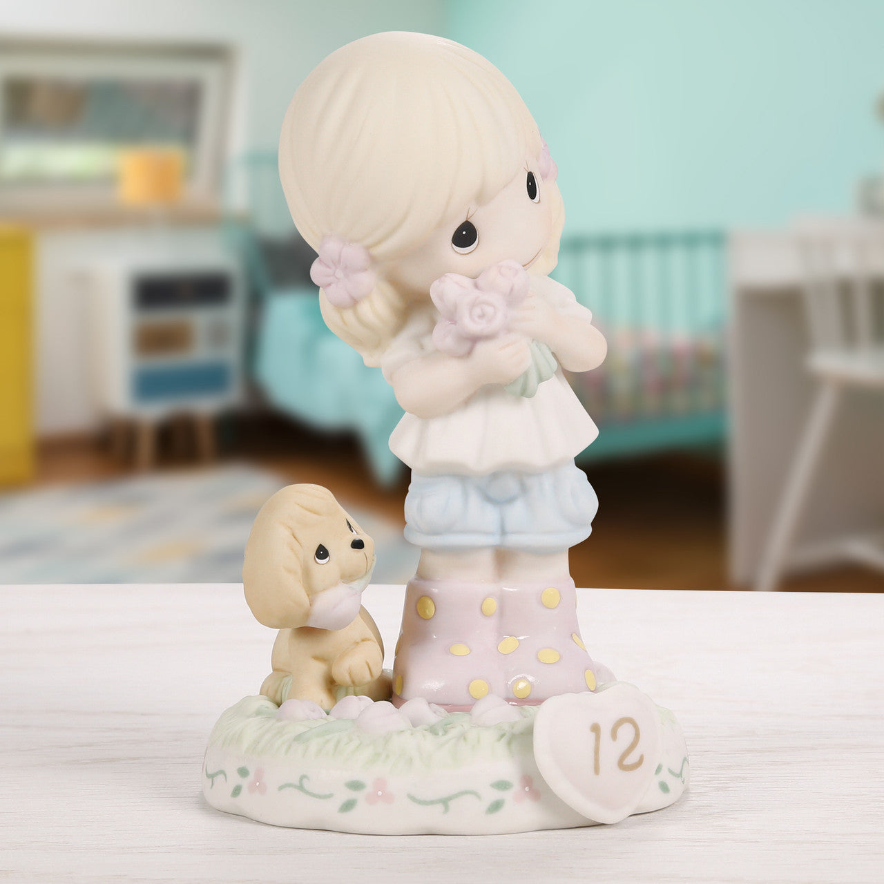 Growing In Grace, Age 12, Blonde Girl Figurine - Image