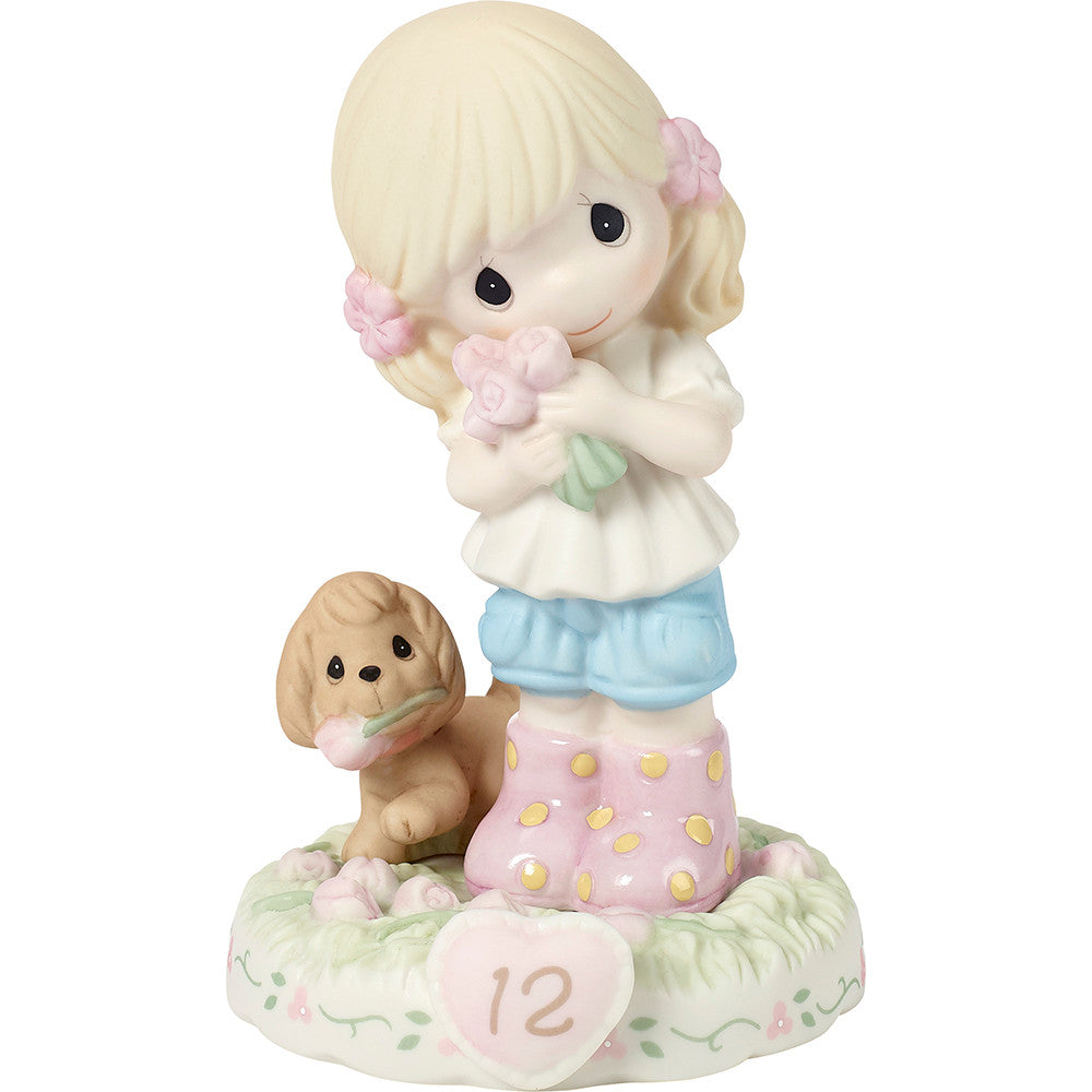 Growing In Grace, Age 12, Blonde Girl Figurine - Image