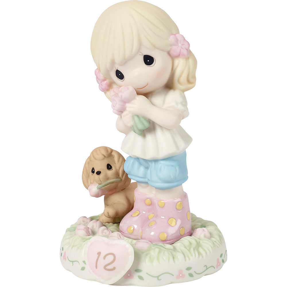 Growing In Grace, Age 12, Blonde Girl Figurine - Image