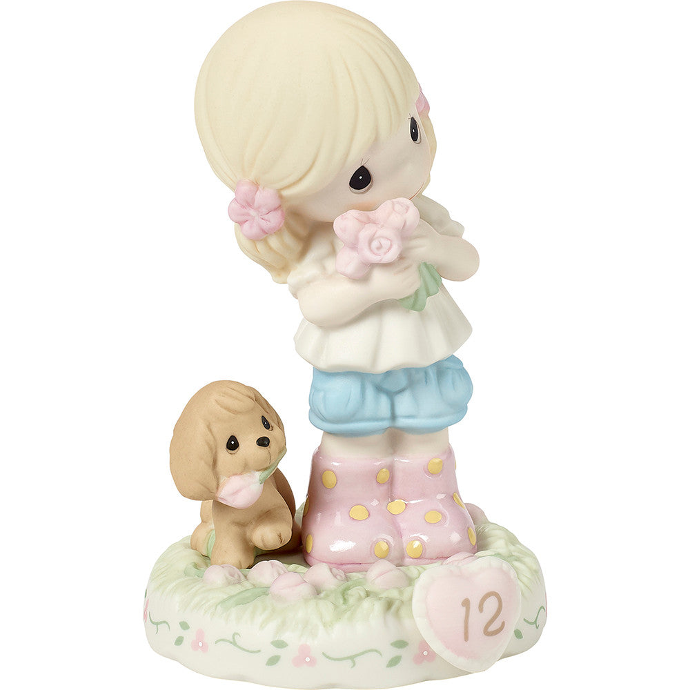Growing In Grace, Age 12, Blonde Girl Figurine - Image
