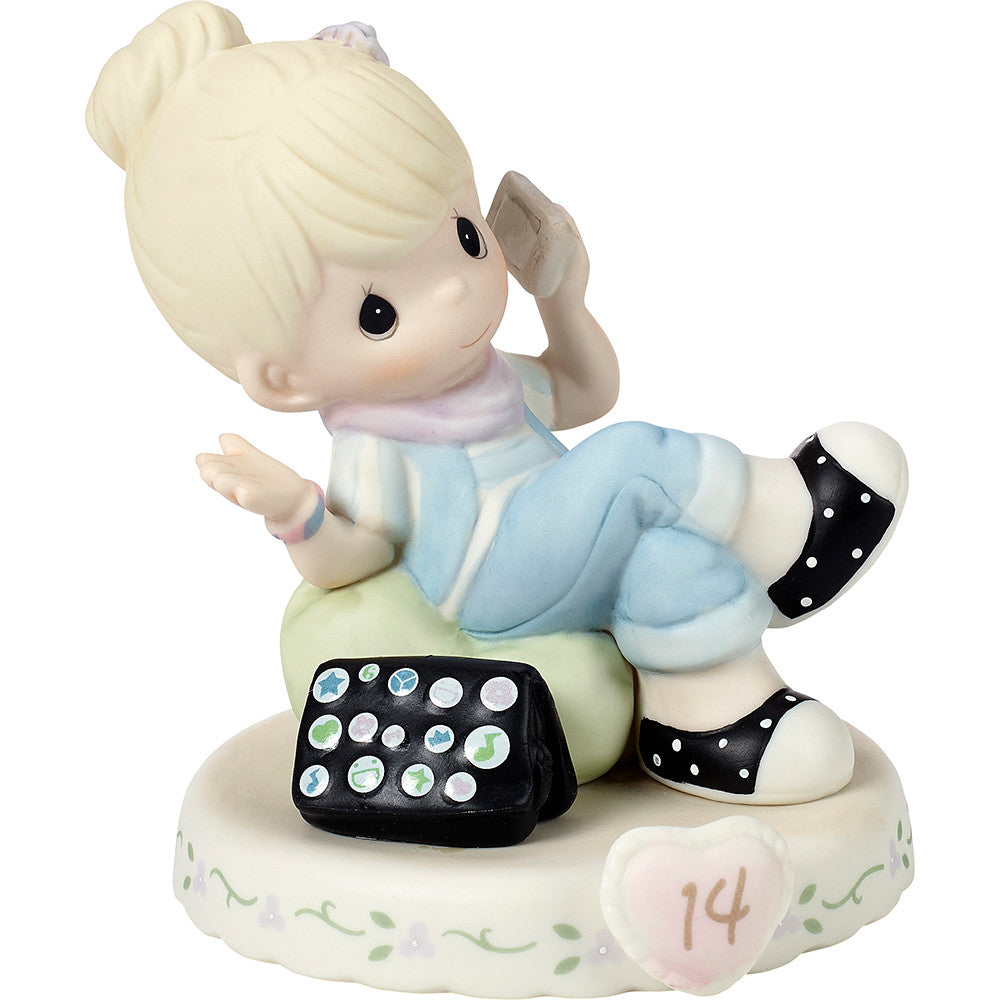 Growing In Grace, Age 14, Blonde Girl Figurine - Image