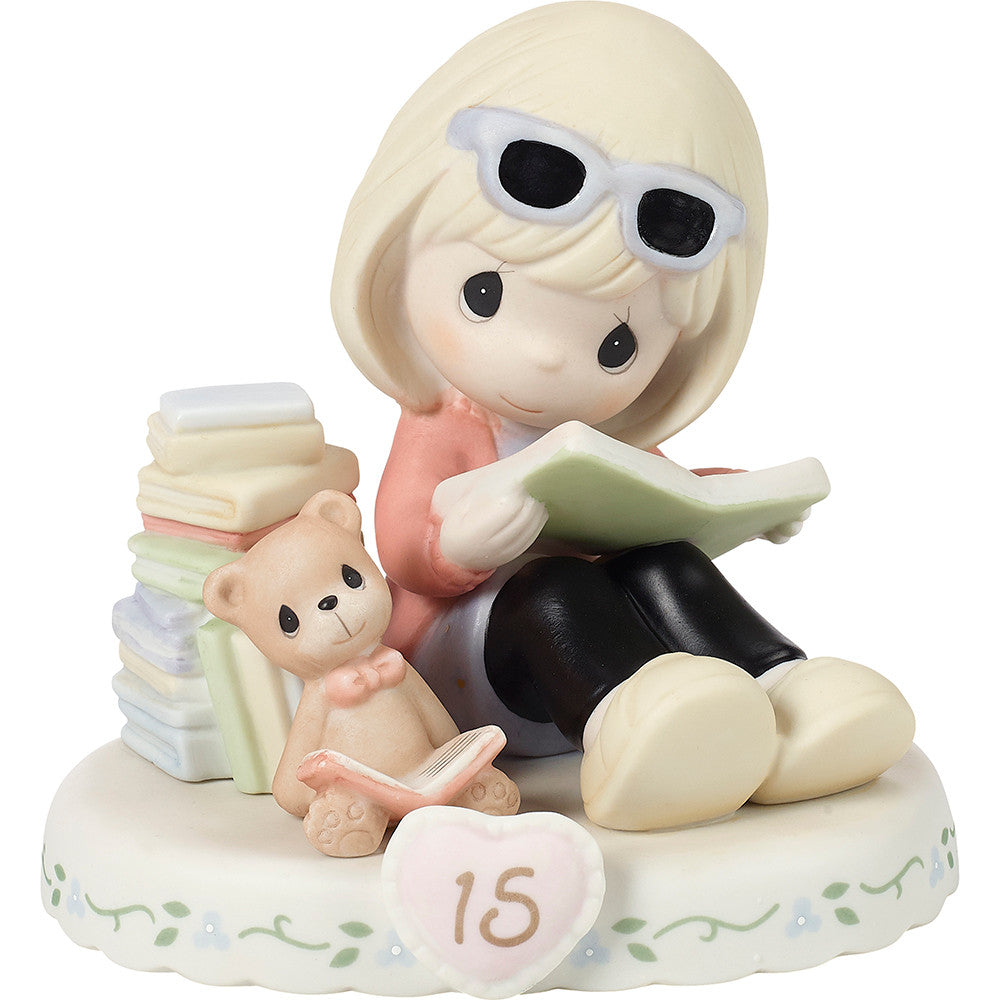 Growing In Grace, Age 15, Blonde Girl Figurine - Image