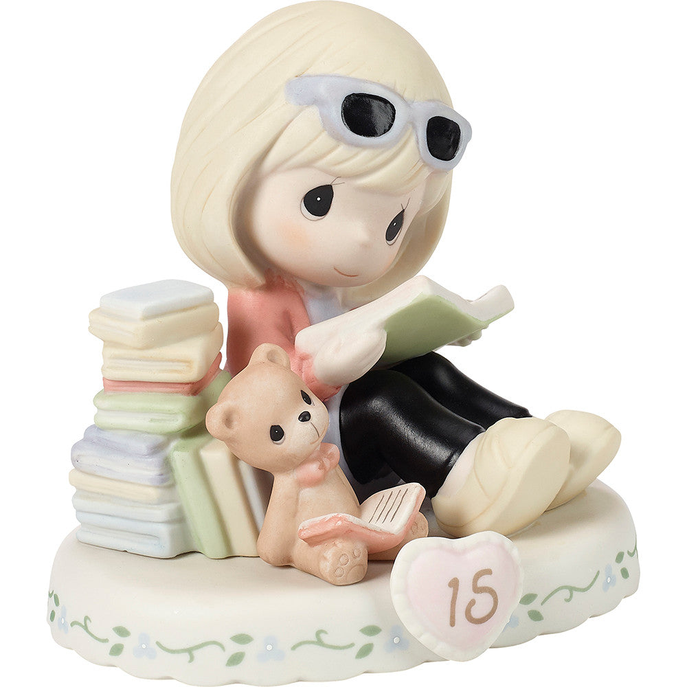 Growing In Grace, Age 15, Blonde Girl Figurine - Image