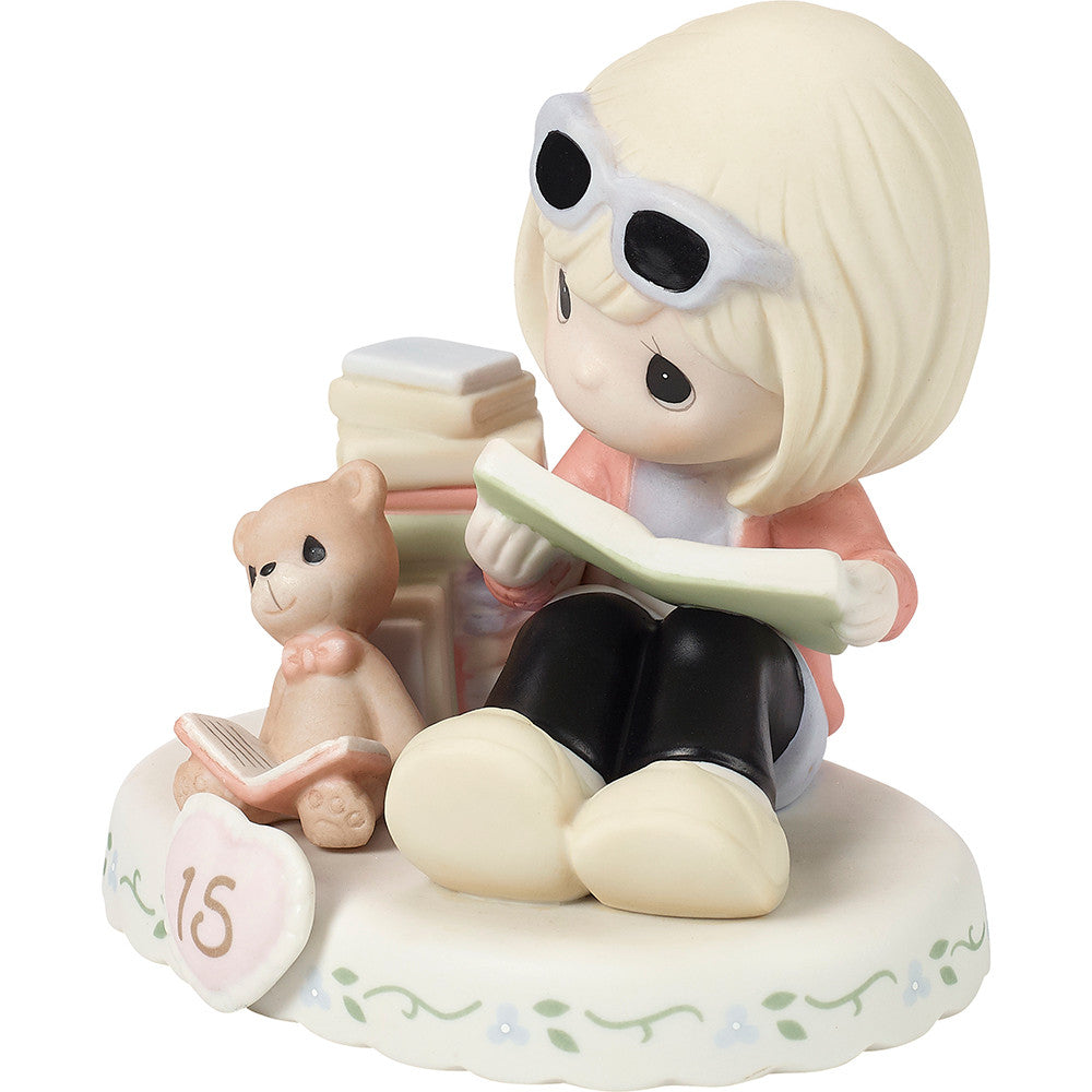 Growing In Grace, Age 15, Blonde Girl Figurine - Image