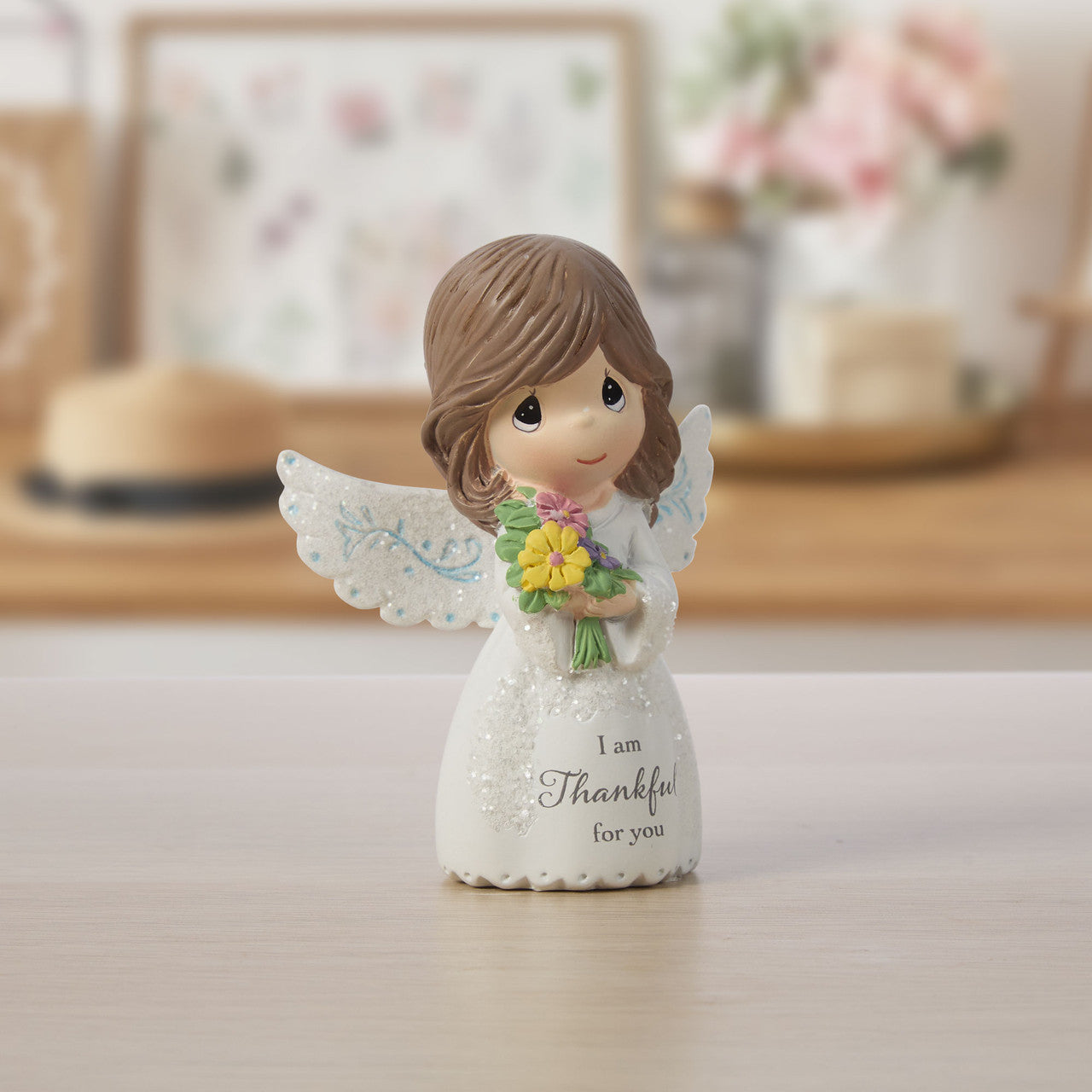 Thank You Gifts, “I Am Thankful For You”, Mini Resin Figurine, #162404