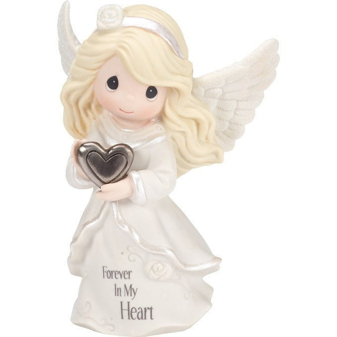 Forever In My Heart , Bisque Porcelain/Metal Figurine - Image