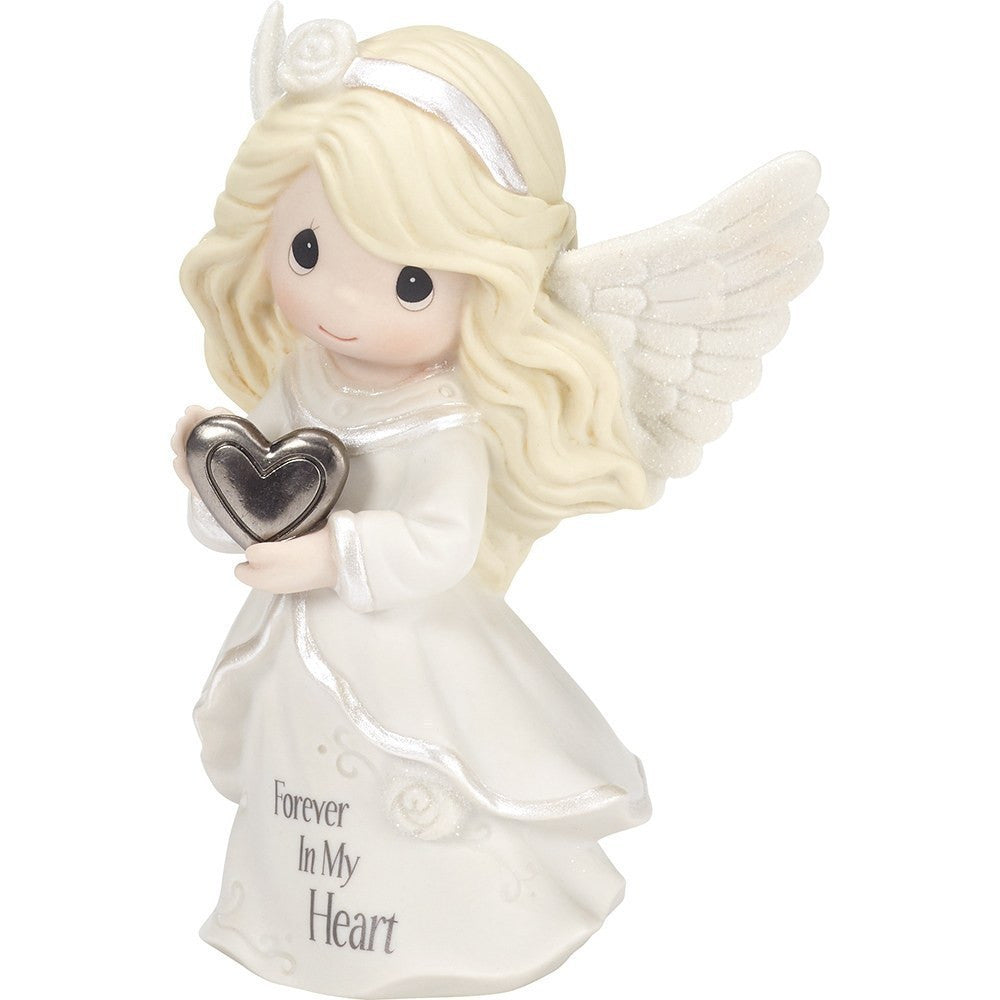 Forever In My Heart , Bisque Porcelain/Metal Figurine - Image