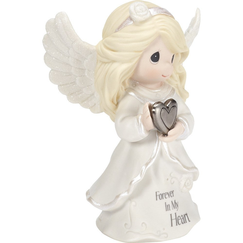 Forever In My Heart , Bisque Porcelain/Metal Figurine - Image