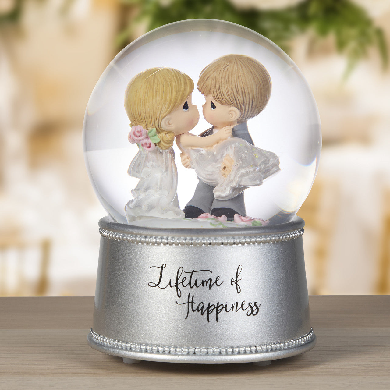 Lifetime Of Happiness Musical Snow Globe - Image