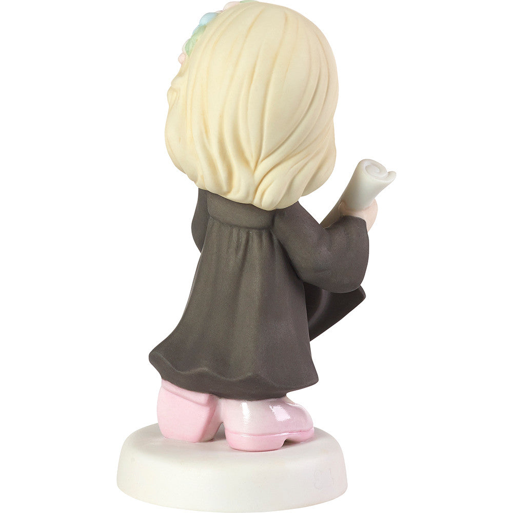 The Future Belongs To You, Bisque Porcelain Figurine, Girl - Image