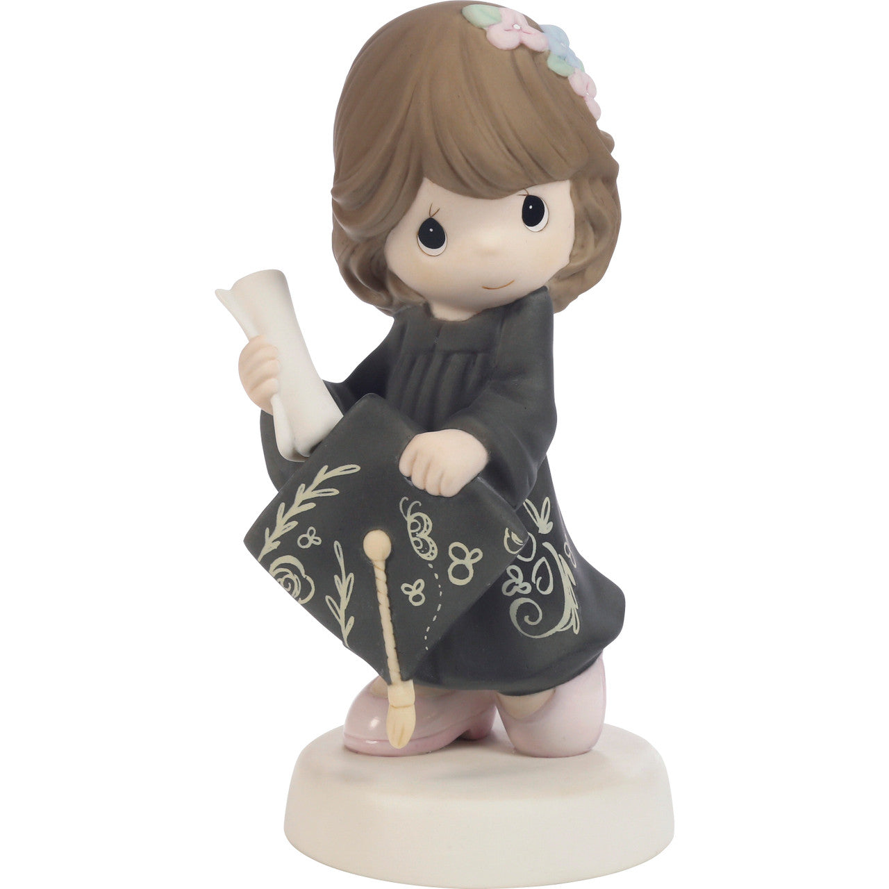 The Future Belongs To You Brunette with Black Gown Figurine - Image