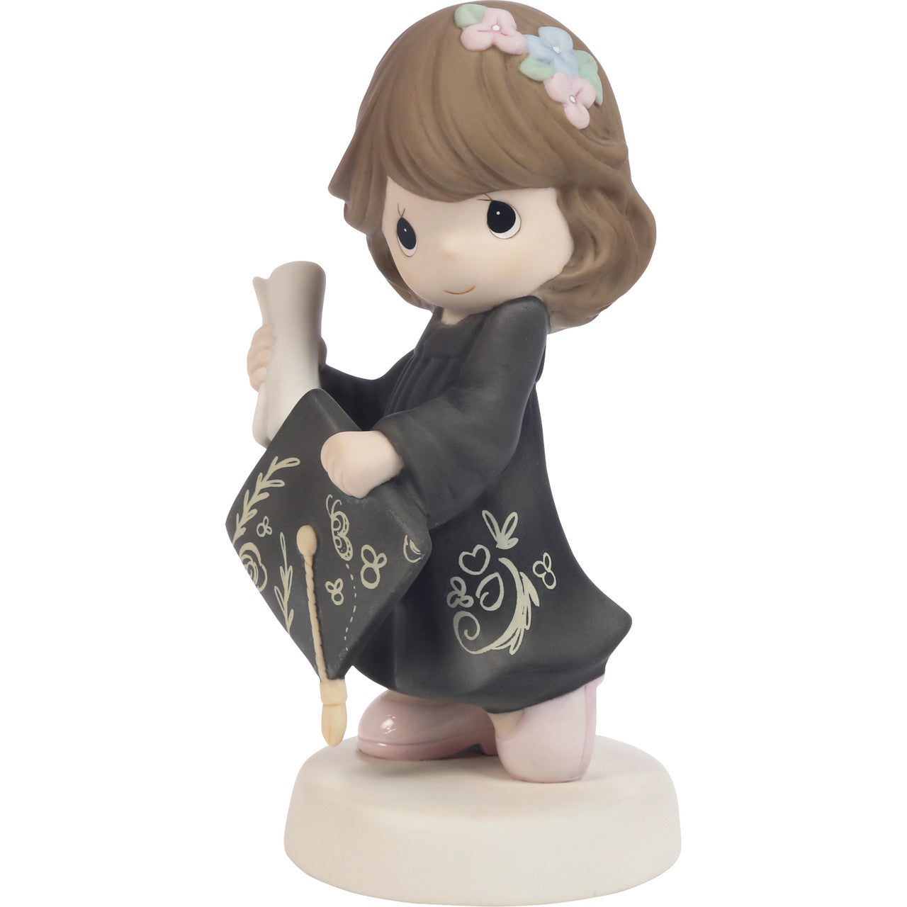 The Future Belongs To You Brunette with Black Gown Figurine - Image