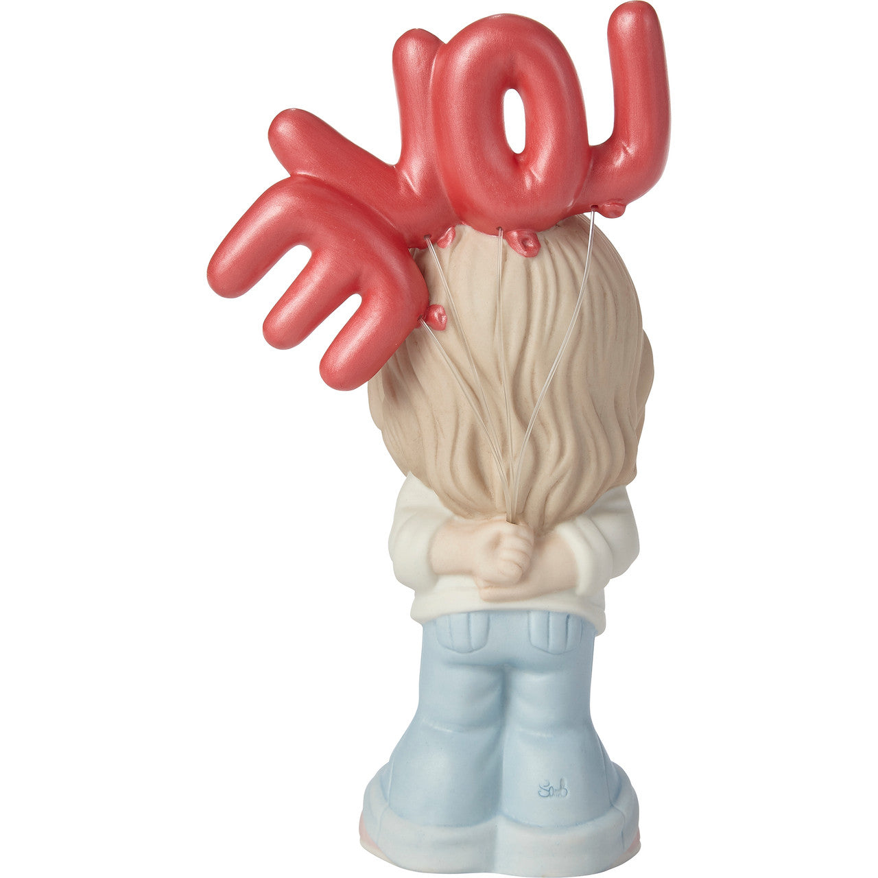 I Can’t Hide My Love For You Blonde Girl Figurine - Image