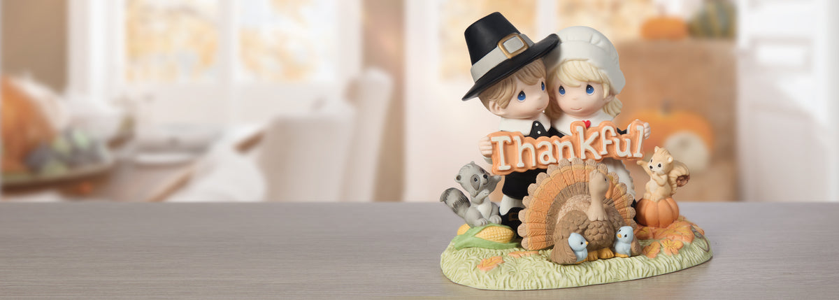 precious moments thankful figurine