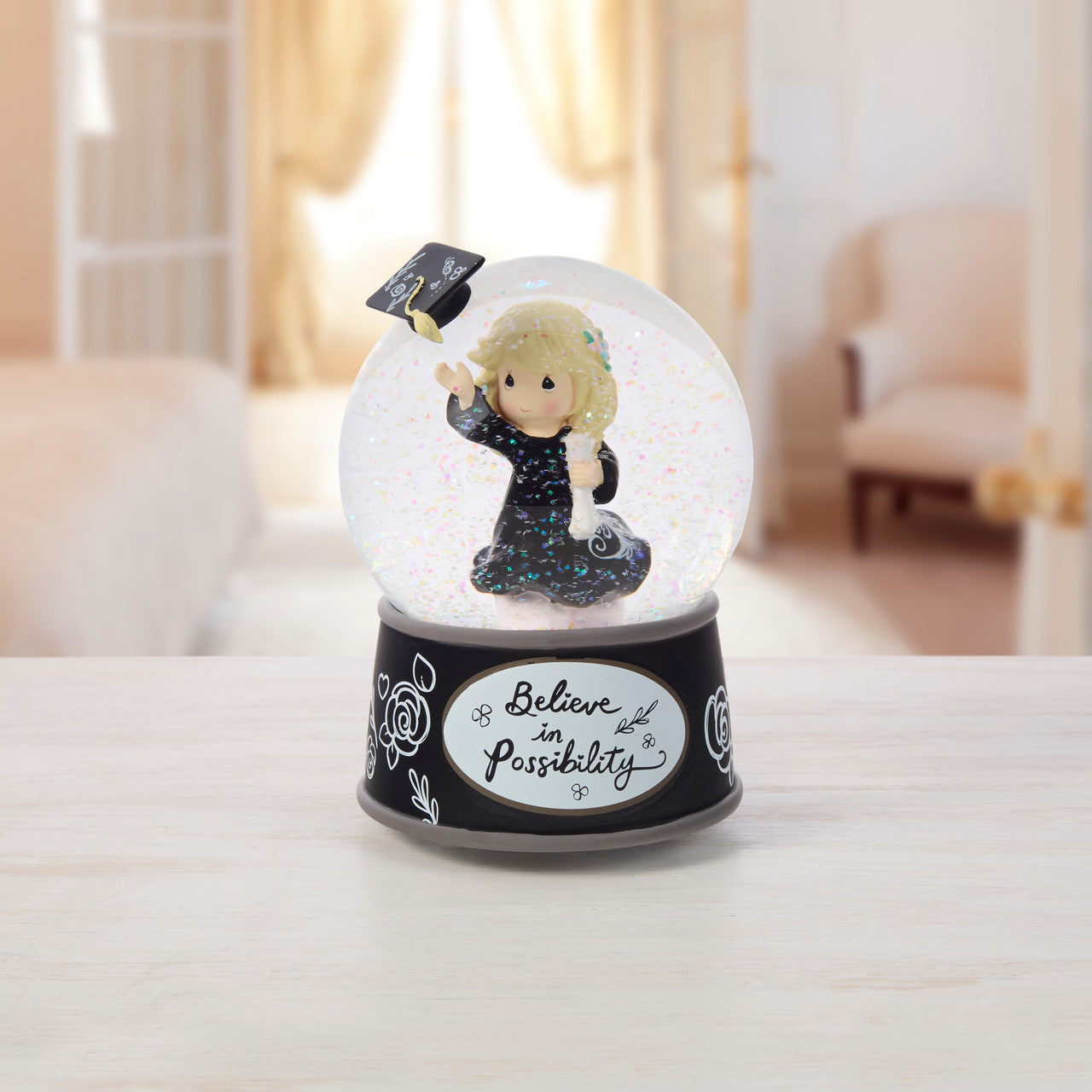 Precious Moments 203120 Believe In Possibility Resin/Glass Musical