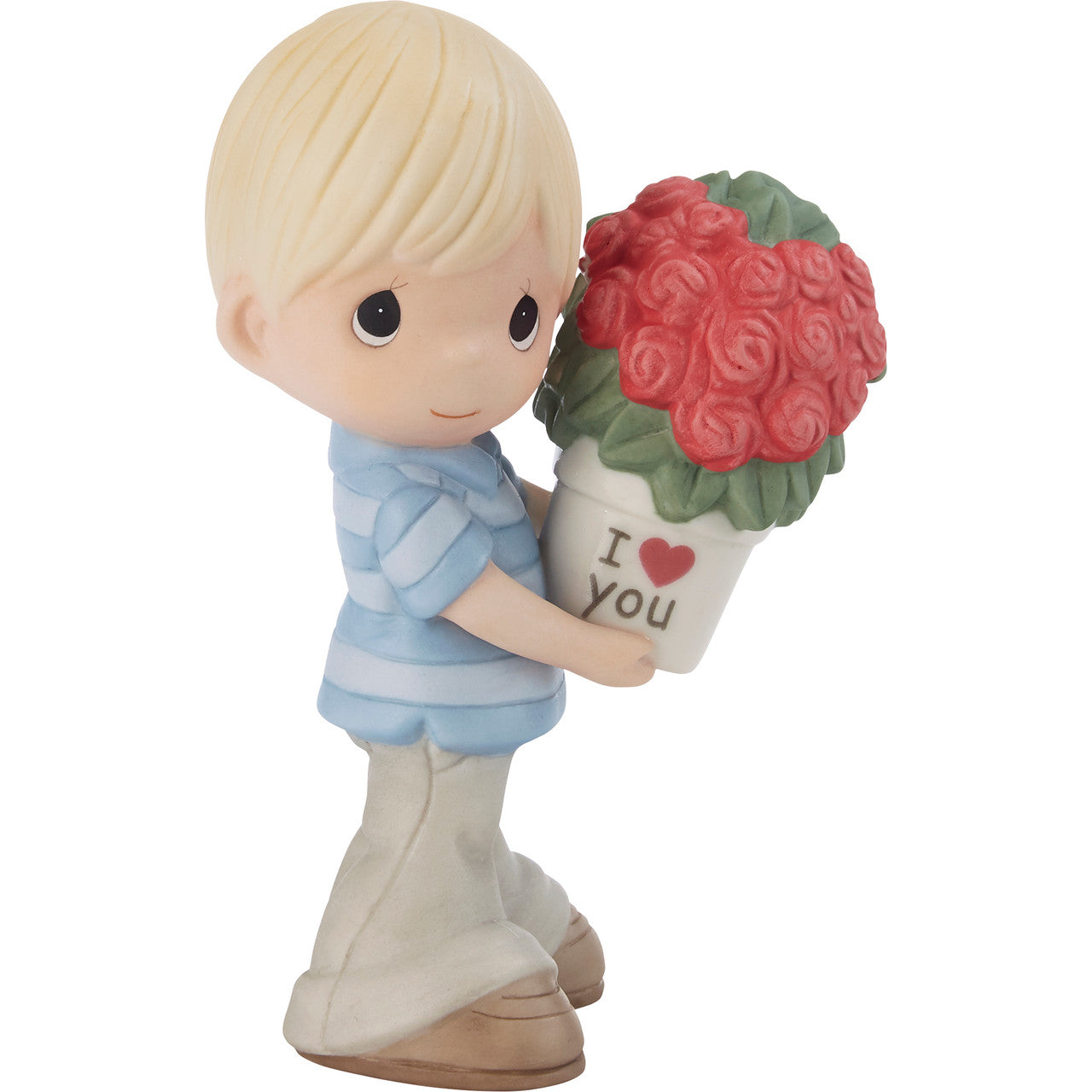 My Love For You Continues To Grow Blond Boy Figurine - Image