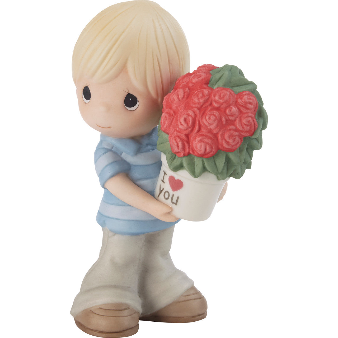 My Love For You Continues To Grow Blond Boy Figurine - Image
