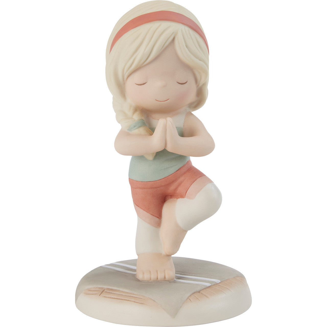 Precious Moments 212008 Breathe More, Worry Less Bisque Porcelain