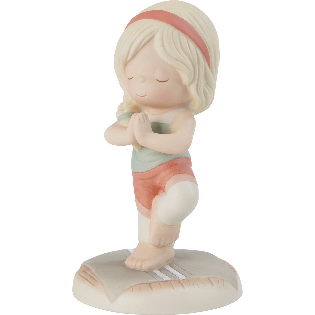 Precious Moments 212008 Breathe More, Worry Less Bisque Porcelain