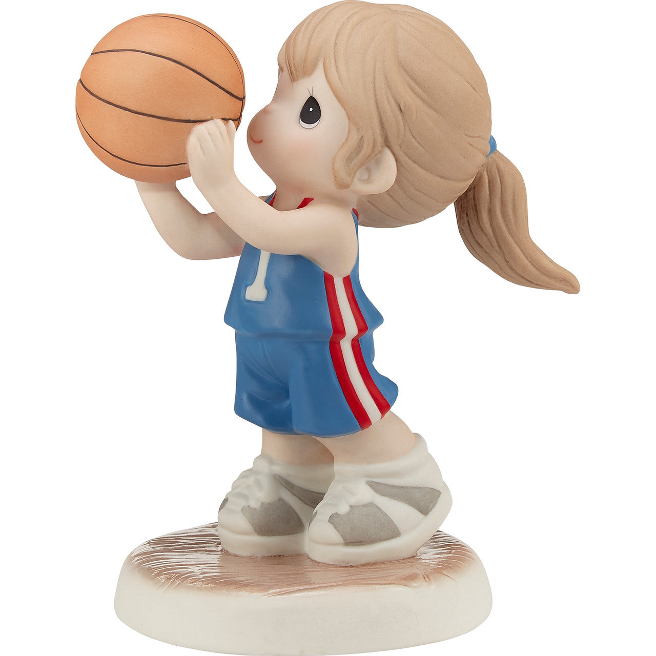 Take Your Best Shot Brunette Hair/Light Skin Figurine - Image