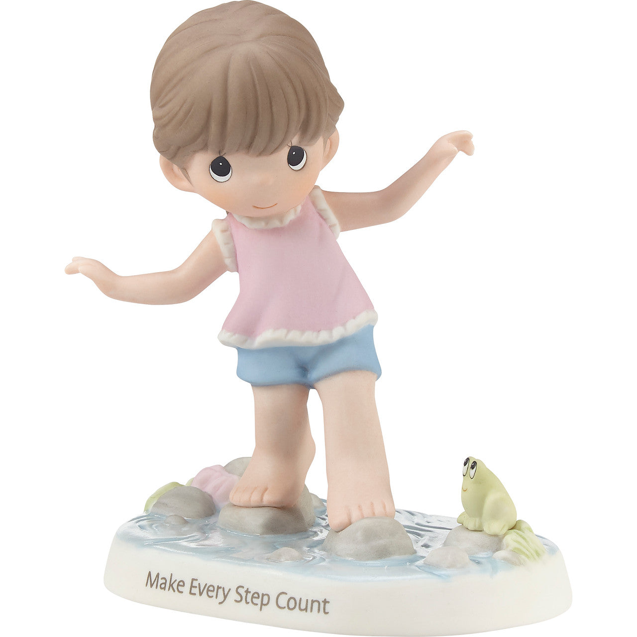 Make Every Step Count Brunette Figurine - Image