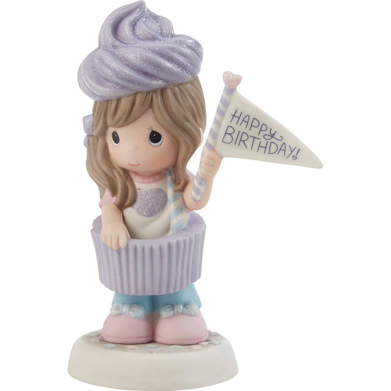 You’re The Icing On My Cupcake Brunette Figurine - Image