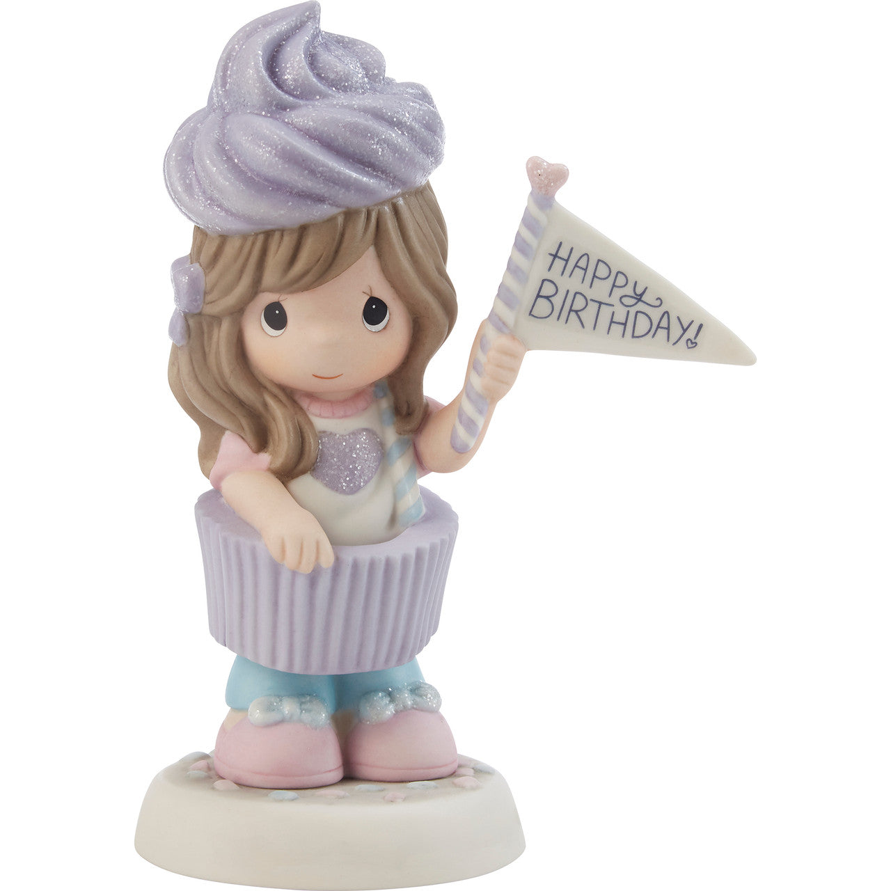 You’re The Icing On My Cupcake Brunette Figurine - Image