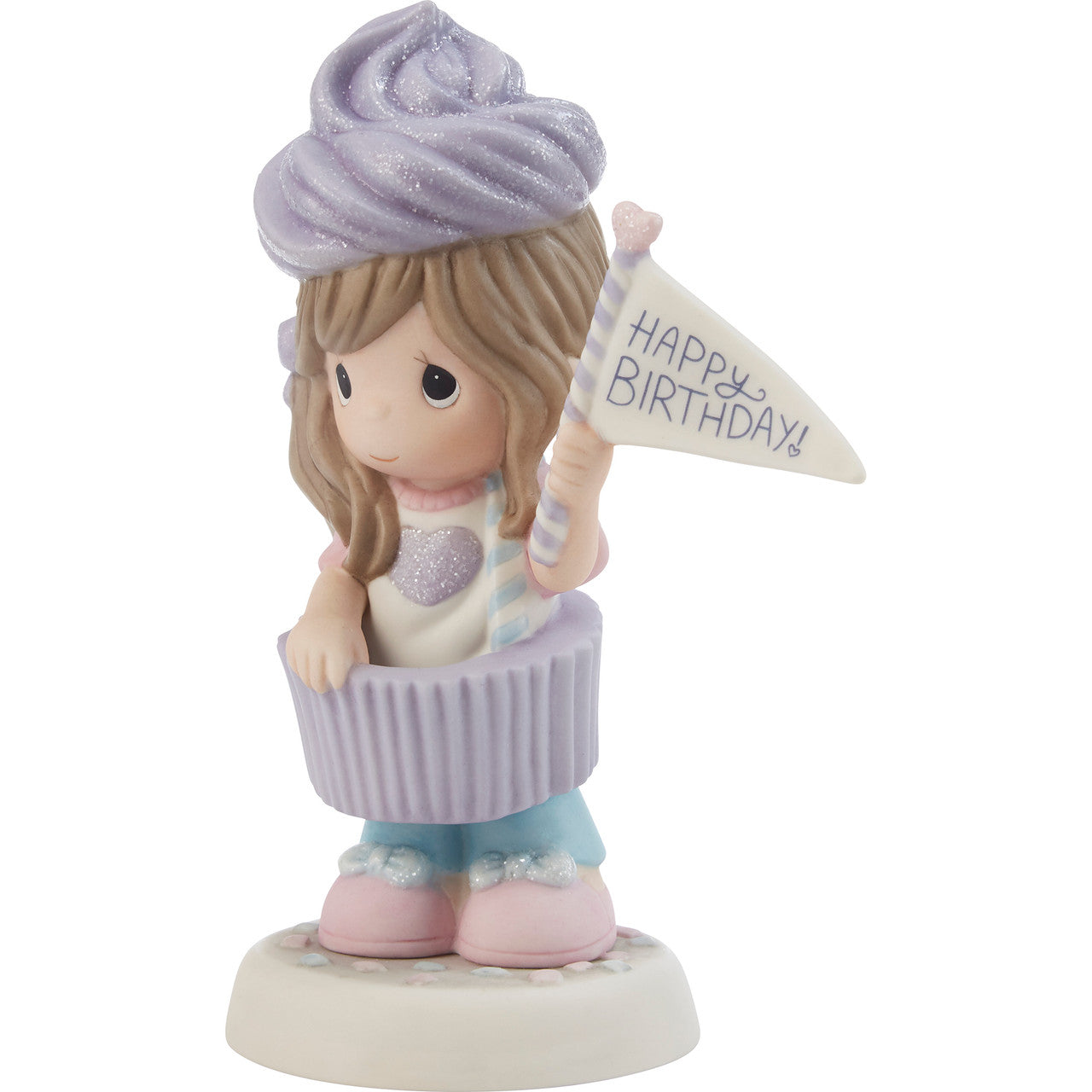 You’re The Icing On My Cupcake Brunette Figurine - Image