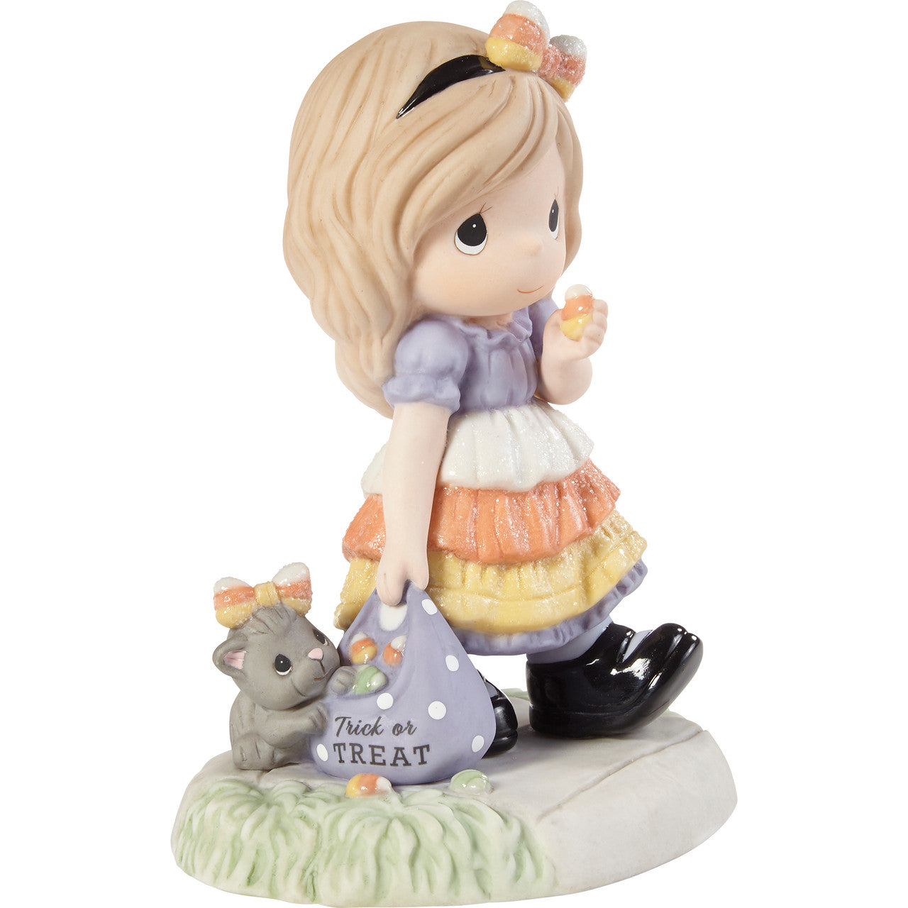 Candy Corn Kisses And Halloween Wishes Figurine - Image