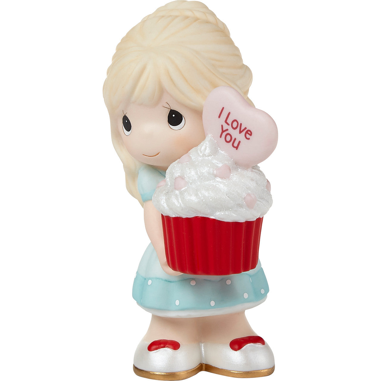 You Bake Me Happy Blonde Girl Figurine - Image