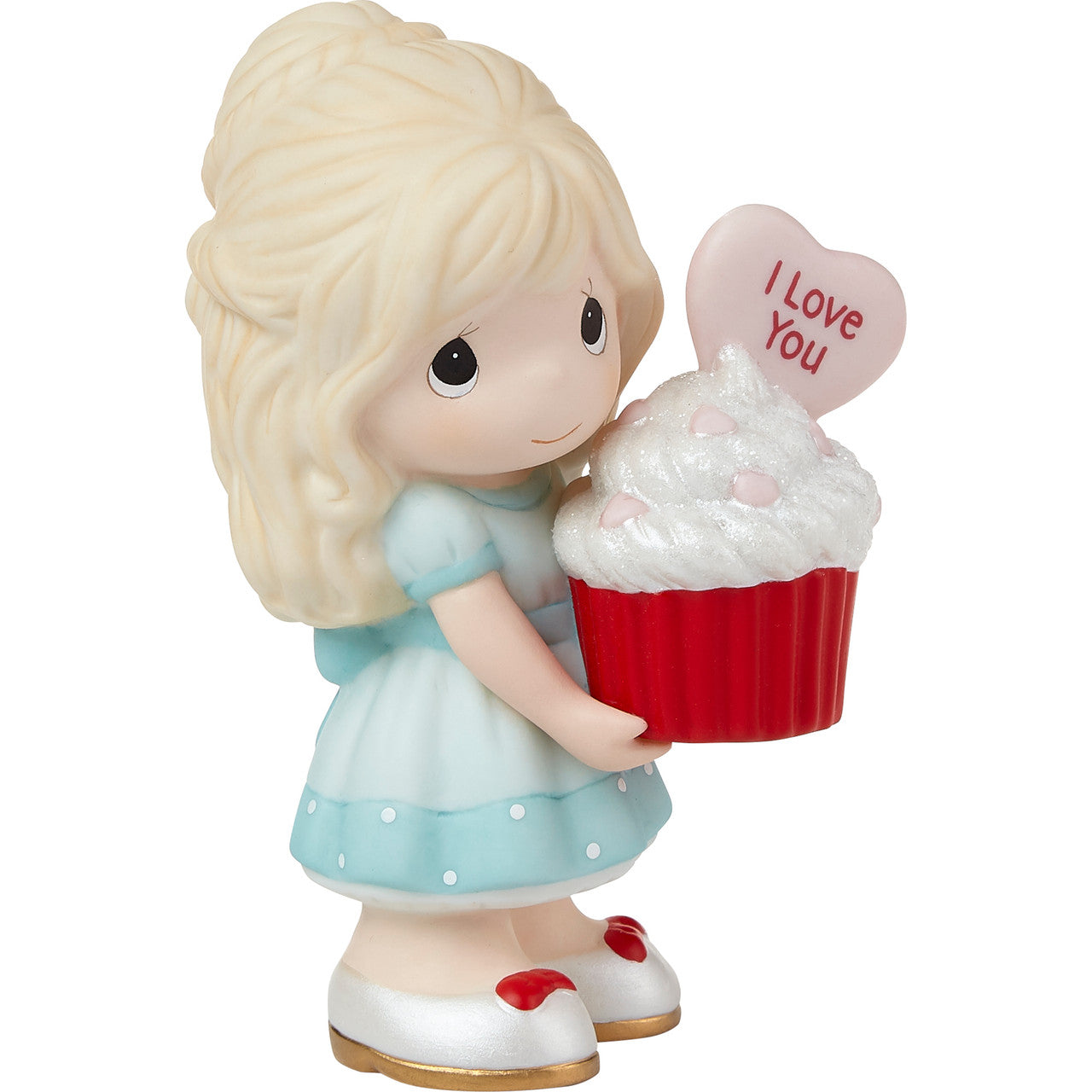 You Bake Me Happy Blonde Girl Figurine - Image