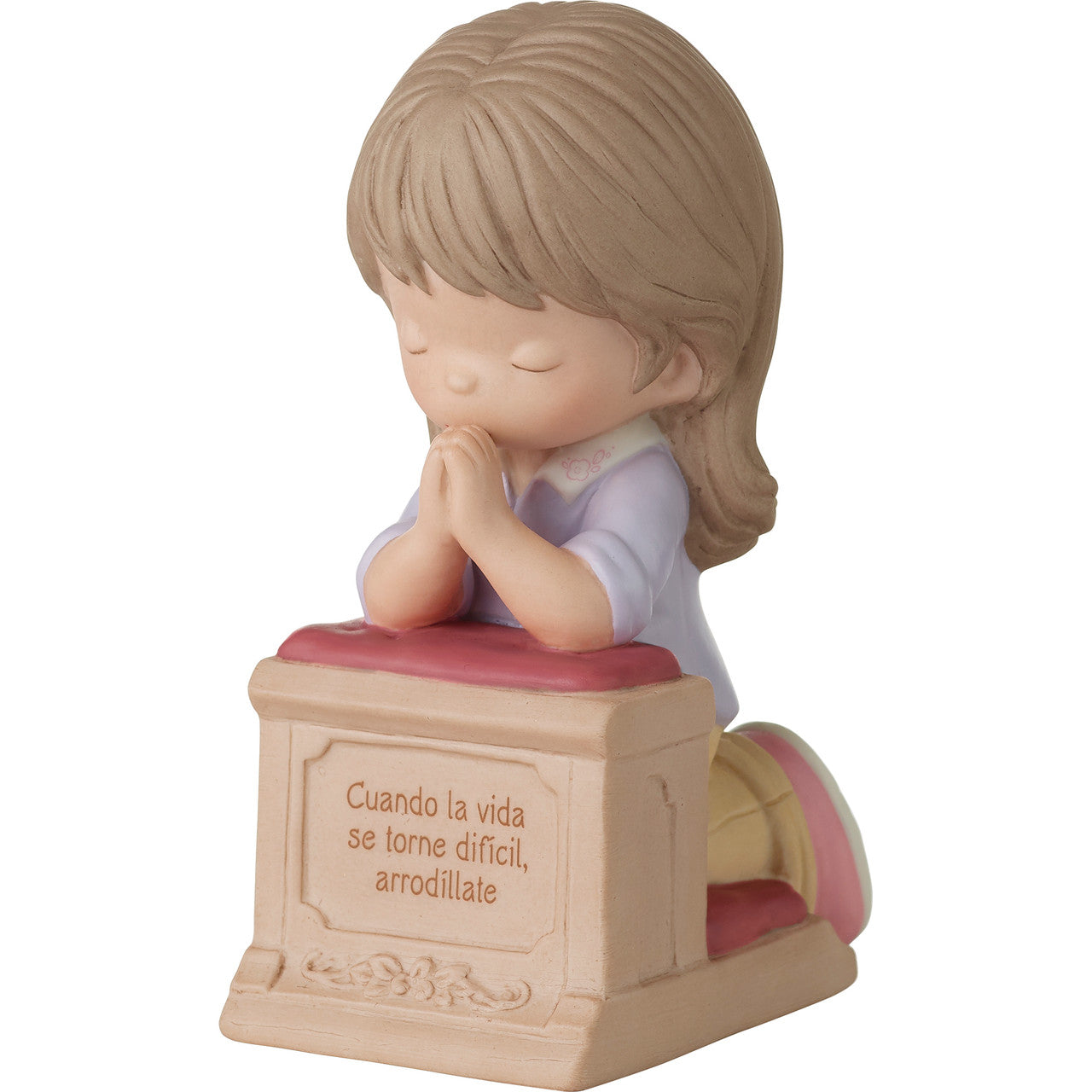 When Life Gets Too Hard To Stand, Kneel Spanish Figurine - Image