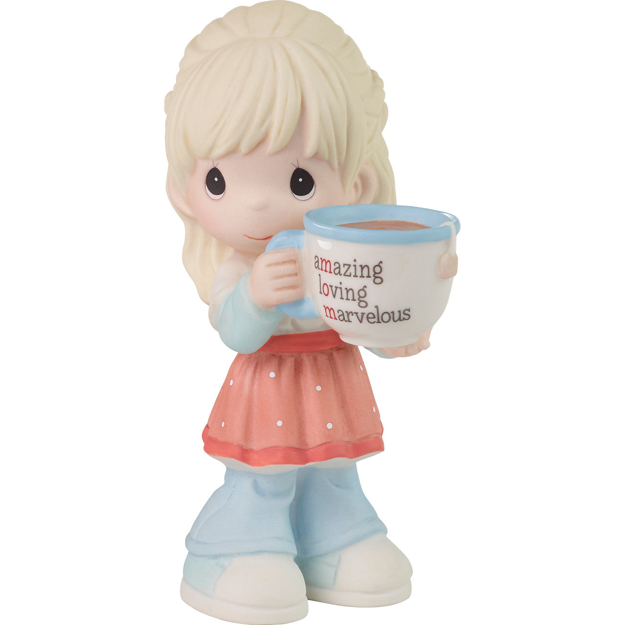 Mom, You’re Amazing Blonde Girl Figurine - Image