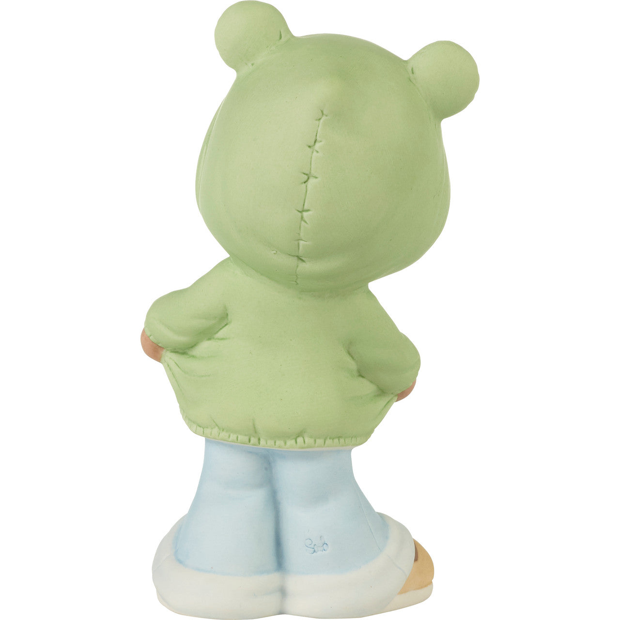 My Grandma Spoils Me Brunette Hair/Medium Skin Boy Figurine - Image