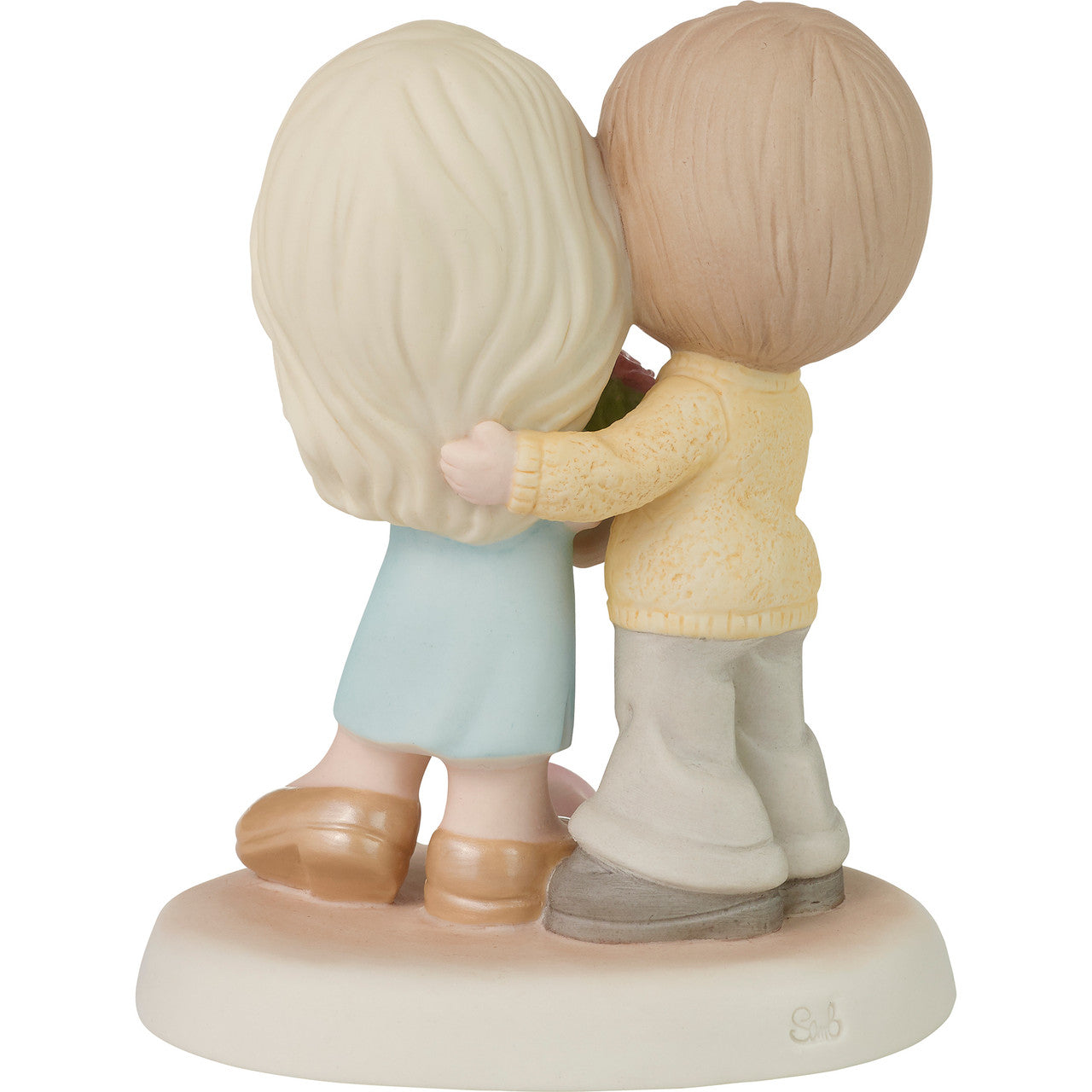 precious moments 置物　2個 Precious Moments 223016 Ten Sweet Years Together Bisque Porcelain