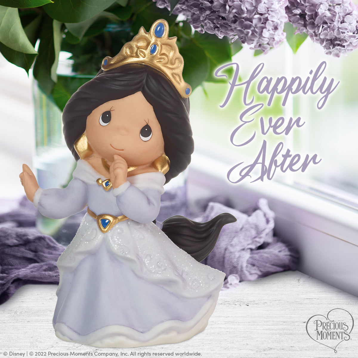 Precious Moments 223022 Disney Showcase Jasmine Happily Ever After