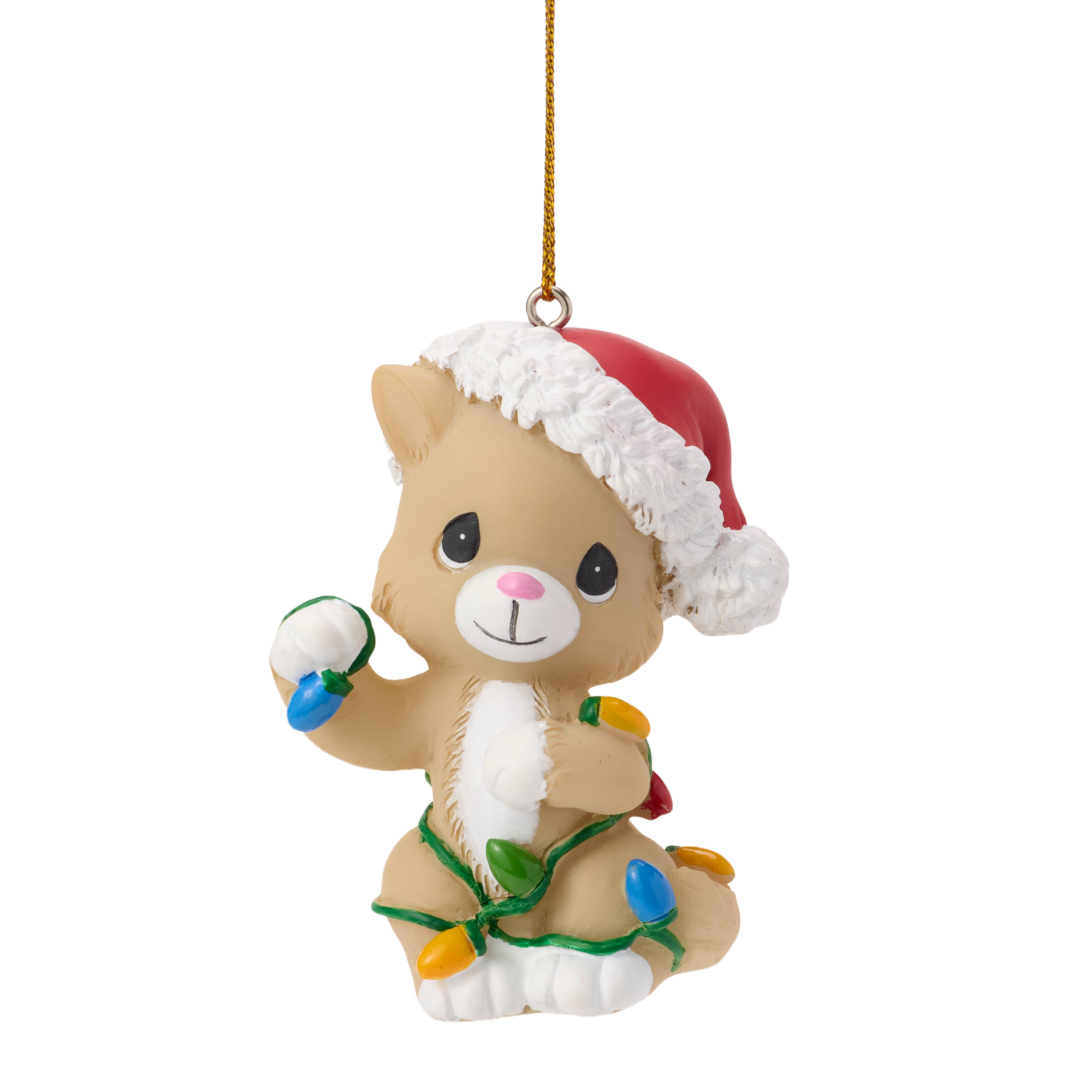 Tangled In Christmas Fun Cat Ornament