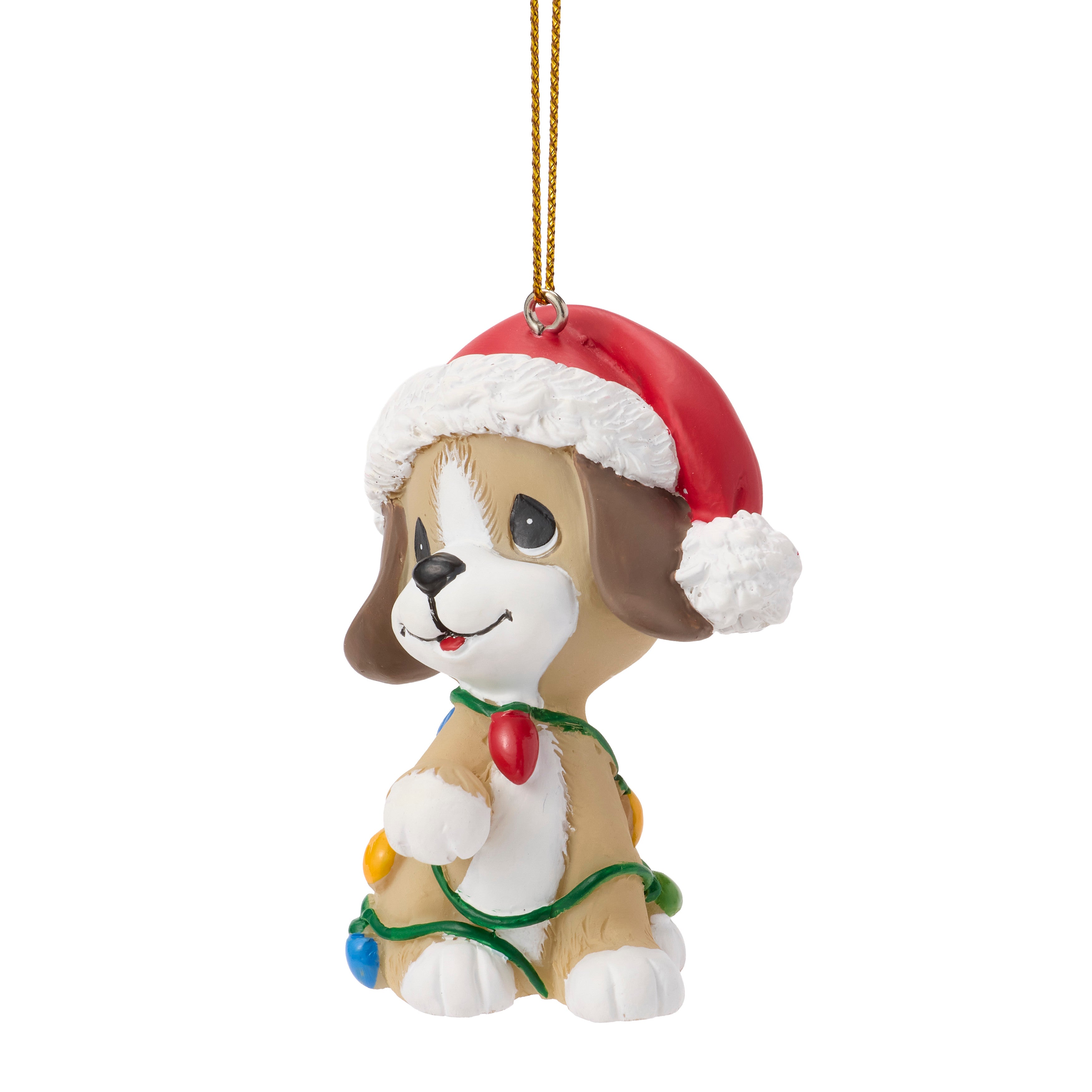 Tangled In Christmas Fun Dog Ornament