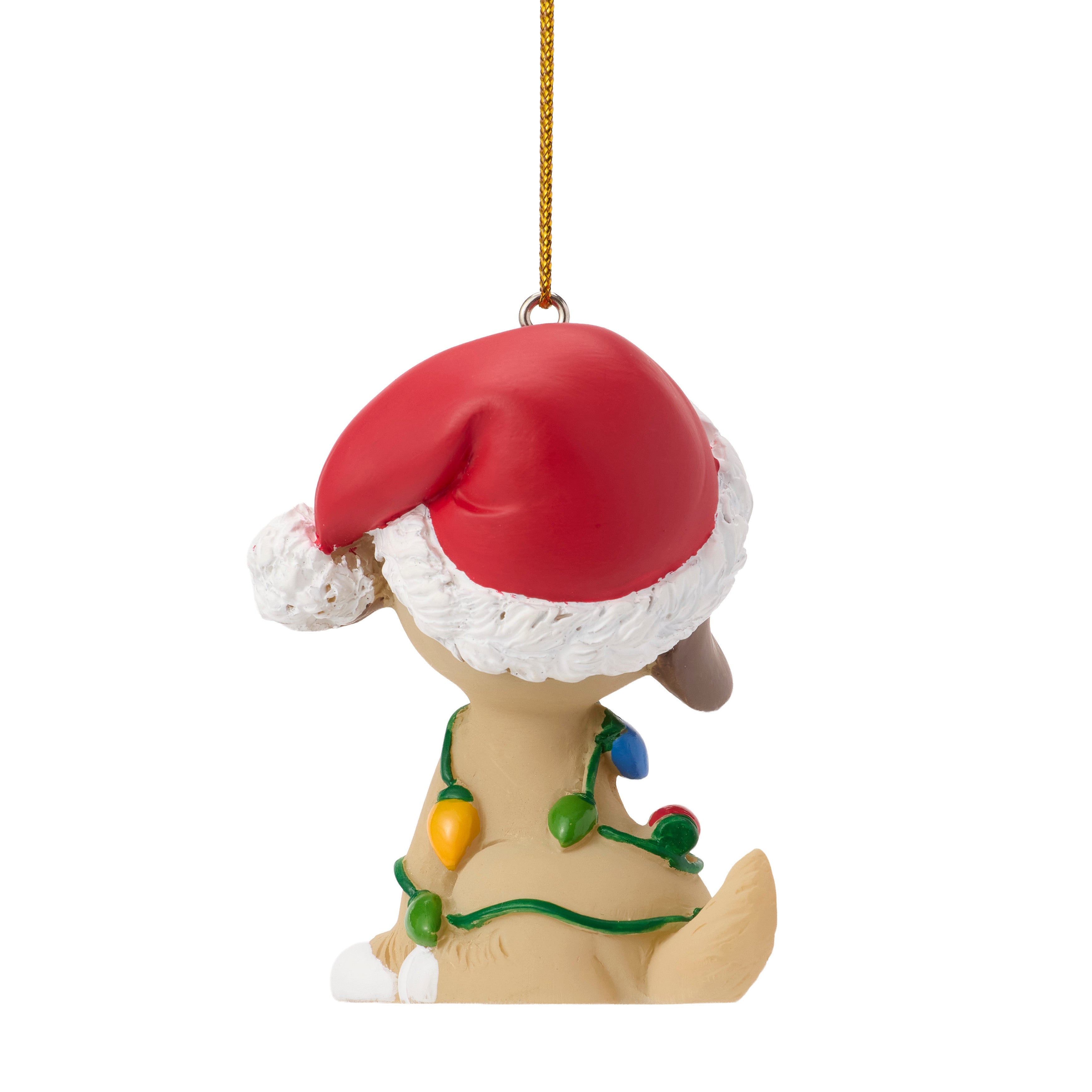 Tangled In Christmas Fun Dog Ornament